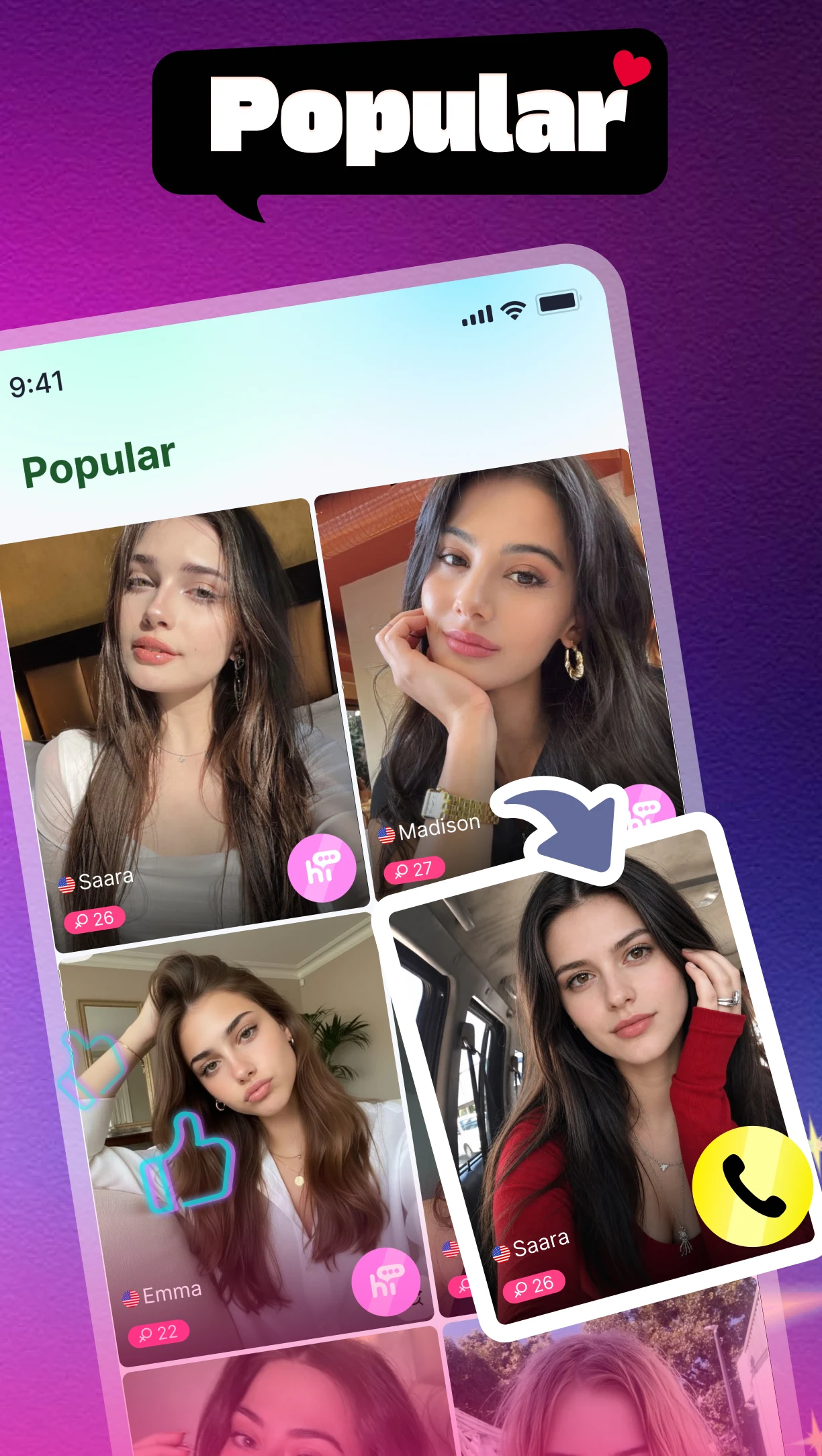 Bondra - Video Chat & Party screenshot