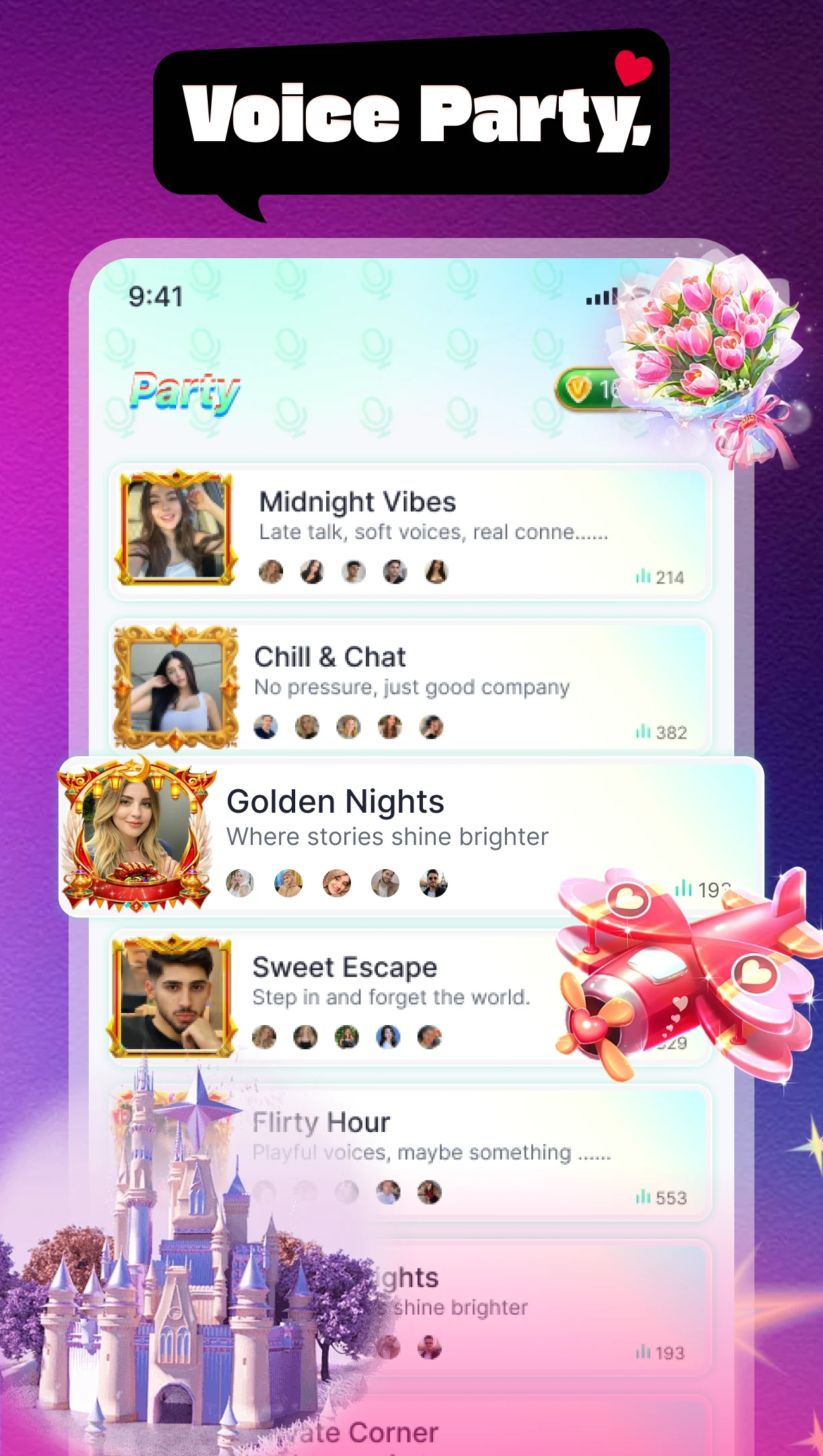 Bondra - Video Chat & Party screenshot